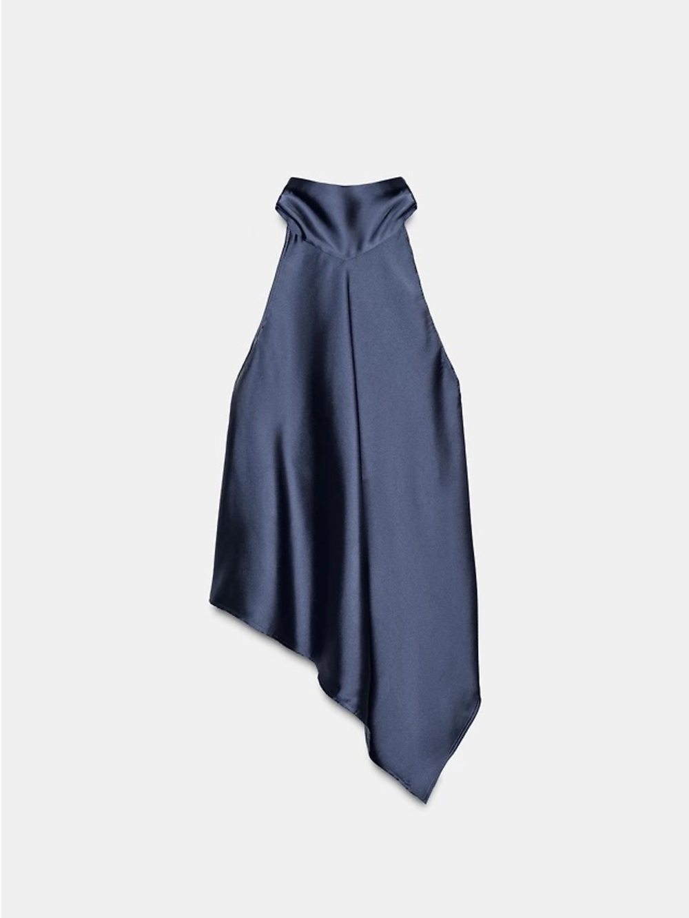 Zara halter asymmetrical top